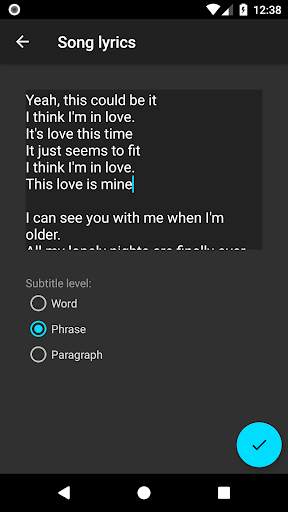 Video Lyrics screenshot 3