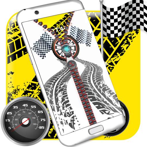 Zipper lock screen for boys 7.6