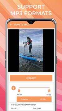 Convertitore da video a MP3 - taglia e riproduci screenshot 4