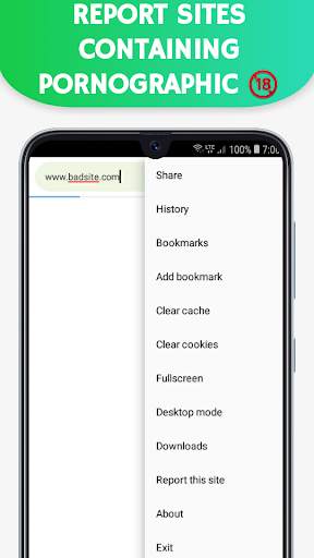 Fine Browser: All porn sites blocker, Uc browser screenshot 8