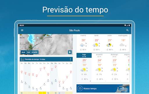 Clima&Radar: Previsão do tempo screenshot 8