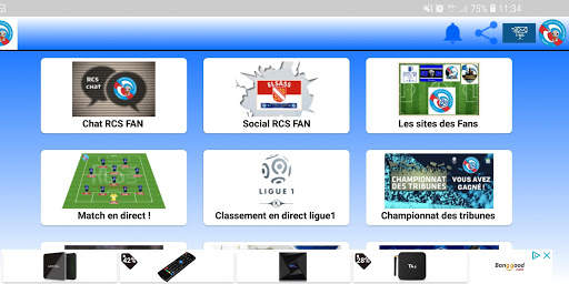 RCS FAN (social chat et info direct) screenshot 1