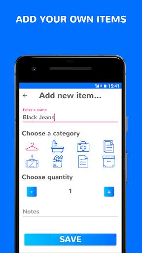 Packable - Travel Packing List screenshot 5