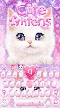Lovely Cat Keyboard Theme screenshot 3