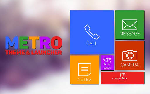 Metro Theme and Launcher screenshot 1