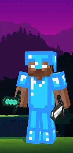 Herobrine Skin for Minecraft screenshot 4