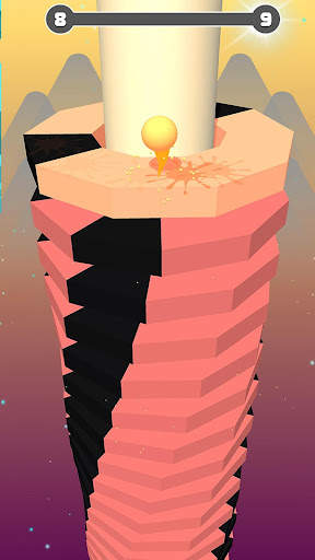 Helix stos z piłką: Skok Bouncing Balls 3D screenshot 2