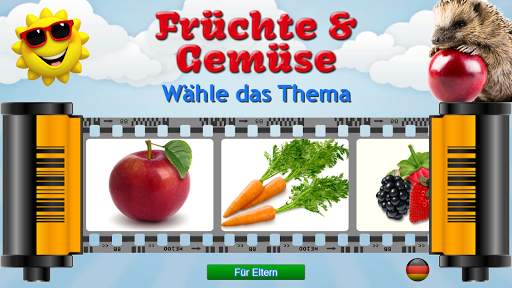 Früchte und Gemüse für Kinder screenshot 1