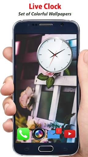 Night Clock Lock Screen, 3D Wallpapers Live 2019 screenshot 3