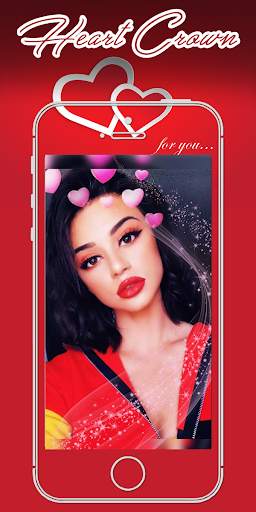 Heart Crown Photo Editor screenshot 1