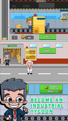 Idle Shipping Tycoon:Factory Empire Simulator screenshot 1