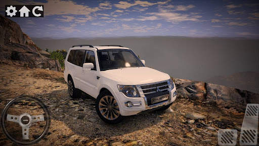 Offroad Pajero SUV Driving Sim screenshot 1