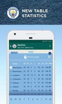 Manchester City FC Official Keyboard скриншот 5