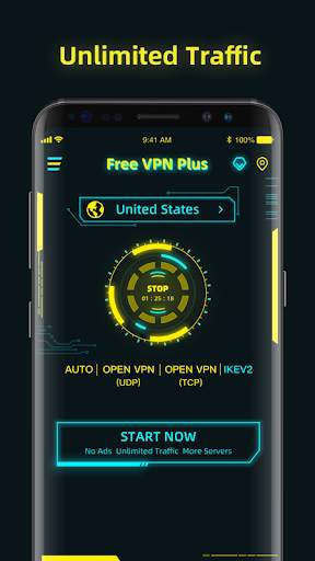 Free VPN Plus - Fast And Secure VPN For Android! screenshot 3