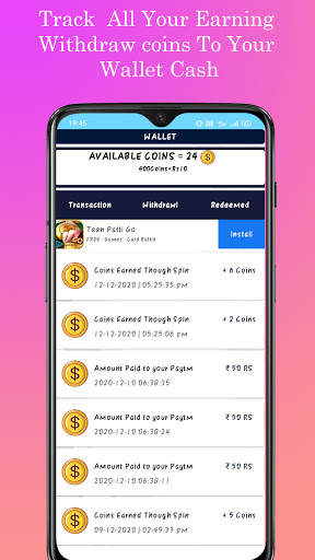 Quick Pay- Earn Wallet cash, spin & Play math Quiz screenshot 2