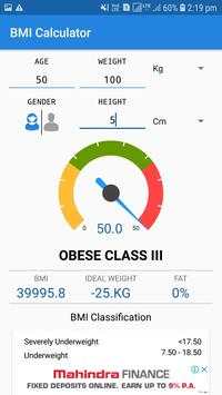 BMI Calculator screenshot 2