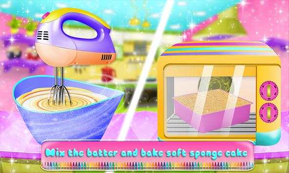 Crayon Cake Maker Game: Kids Cooking Fun screenshot 3