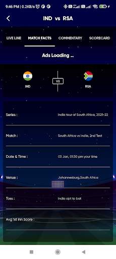 Live Cricket Scores - Live Tv screenshot 5