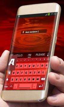 Sun surface AiType Theme screenshot 3