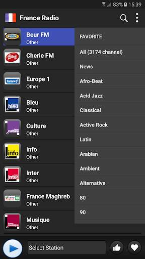 Radio France - AM FM Online screenshot 2