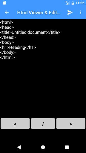 Html Viewer And Editor screenshot 1