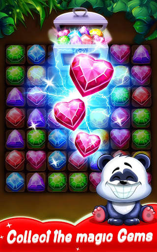 Panda Gems - Jewels Match 3 Games Puzzle screenshot 5