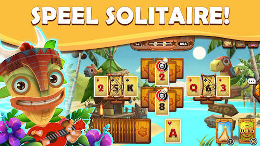 Tiki Solitaire TriPeaks screenshot 1