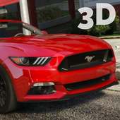 Driving Mustang Simulator 3D logo