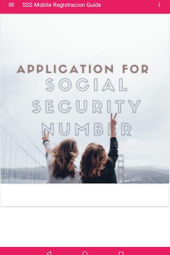 SSS Mobile App Registration Guide screenshot 3