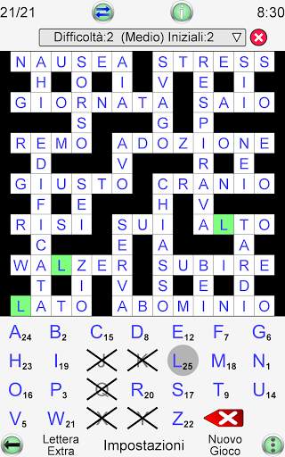 Cruciverba Codice screenshot 18