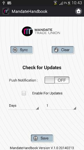 Mandate Trade Union App screenshot 1