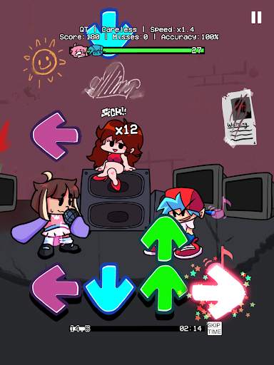 QT FNF Friendship mod screenshot 7