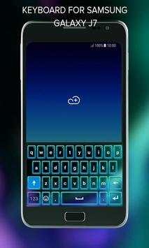 Keyboard for Galaxy J7 3 تصوير الشاشة
