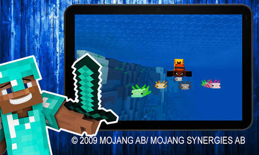Mod Mobs Axolotls Addon screenshot 1