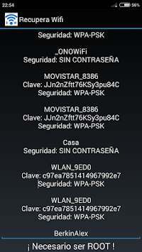 Recupera Wifi screenshot 1