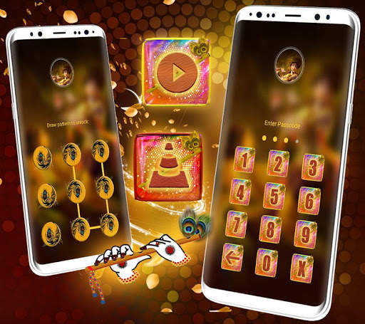 Radha Krishna Launcher Theme screenshot 4