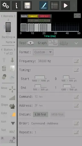 IR Remote Creator screenshot 5