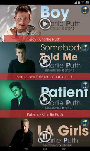 Charlie Puth - Ringtones For You screenshot 3