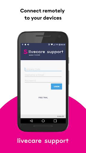Livecare Support Mobile screenshot 1