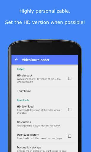 MyVideoDownloader for Facebook: download videos! скриншот 4