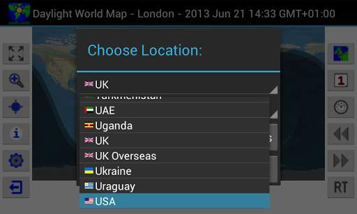 Daylight World Map screenshot 3
