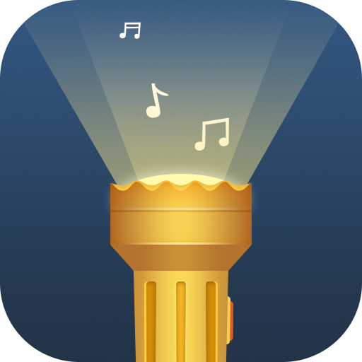 ikon Free Music Flashlight-LED light &amp; Original melody