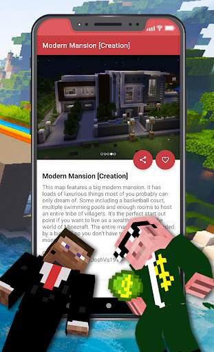 Modern Mansion Map for Minecraft screenshot 2