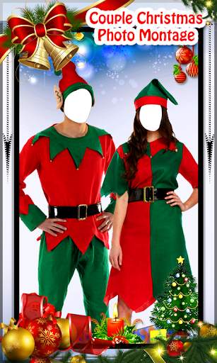 Couple Christmas Photo Montage screenshot 4
