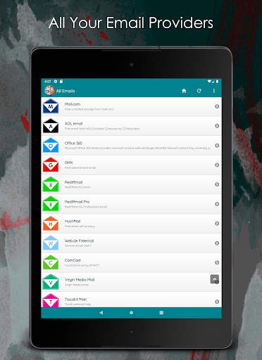 All Email Providers screenshot 6