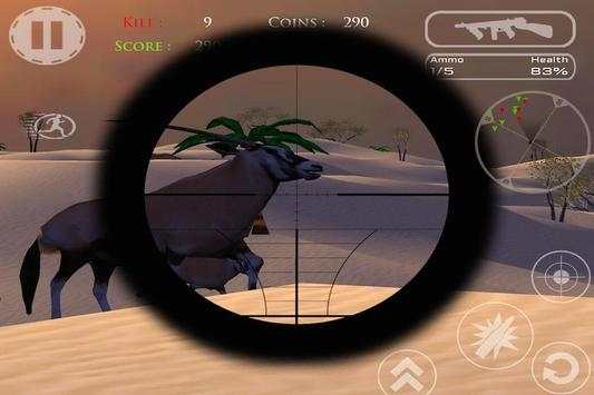 Oryx Hunter- Elite Sniper Game screenshot 1