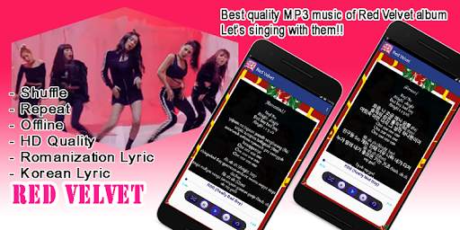 Red Velvet 2019 Offline   Lyric | Zim-Zim zalabim screenshot 3
