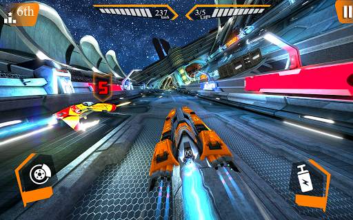 Infinite Space Racing : Space Racer screenshot 2