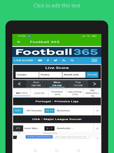 Soccer Live-Live Score App screenshot 9