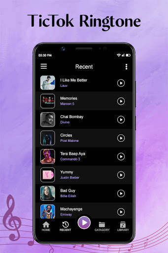 Best TicTok Music Ringtone 2021 : Set Caller Tune screenshot 4